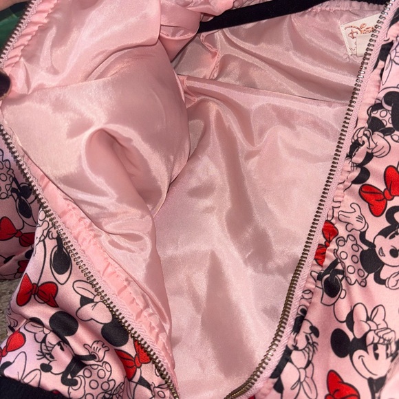 Disney Minnie Mouse Satin Bomber Jacket - Picture 5 of 5